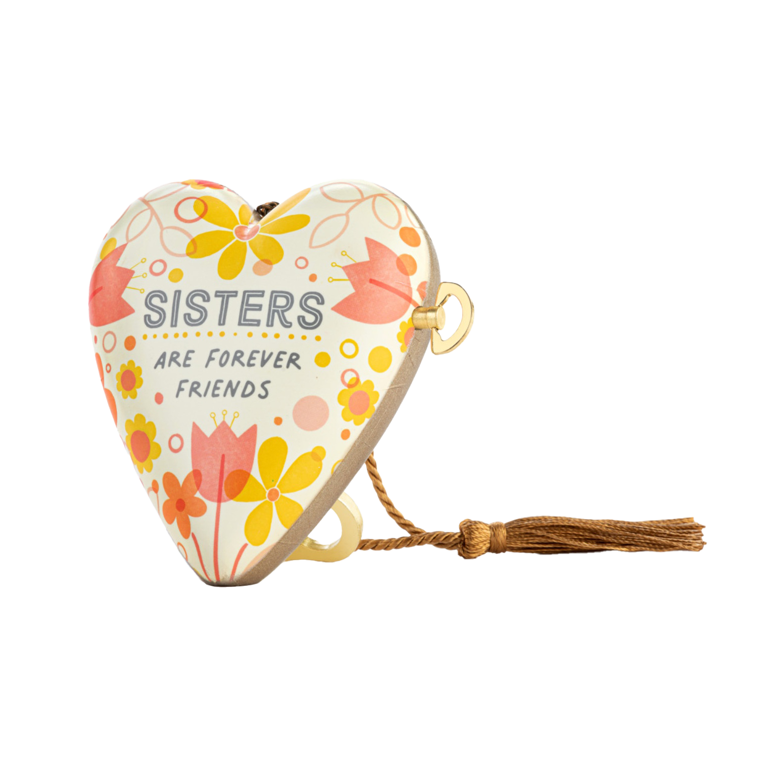 Sisters Forever Musical Art Heart, , large