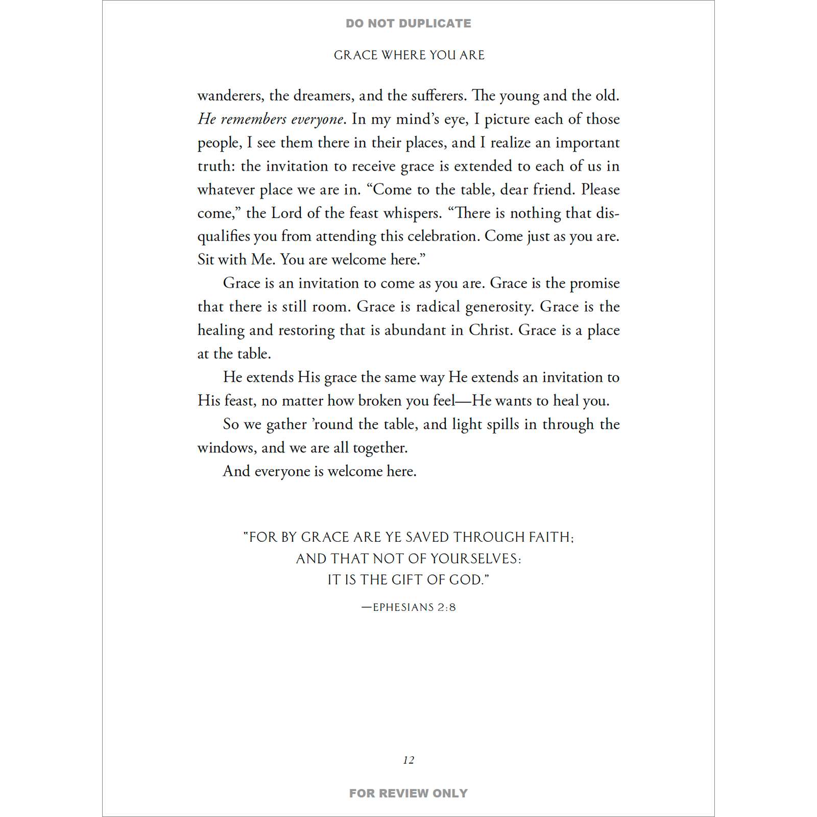 Grace Where You Are, , large image number 4