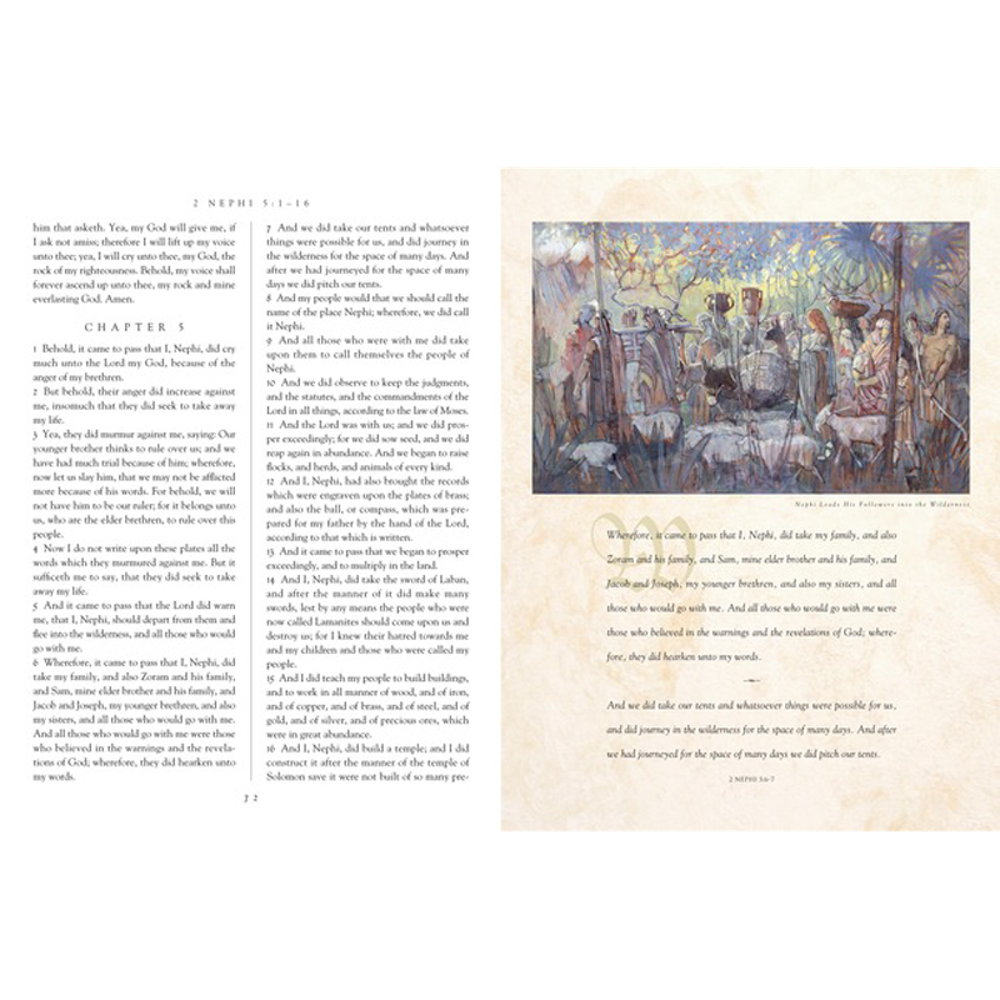 The Book of Mormon Heirloom Edition, , large