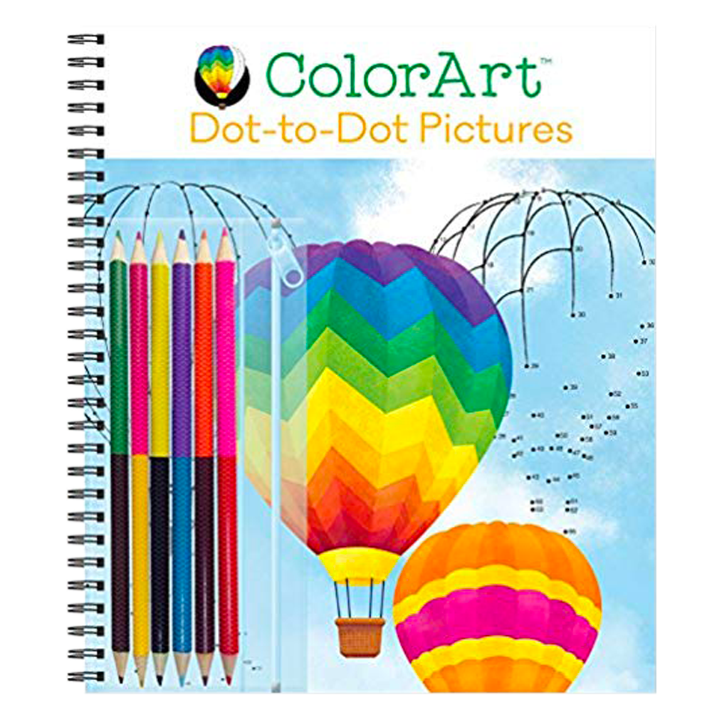 Dot to Dot ColorArt with Pencils