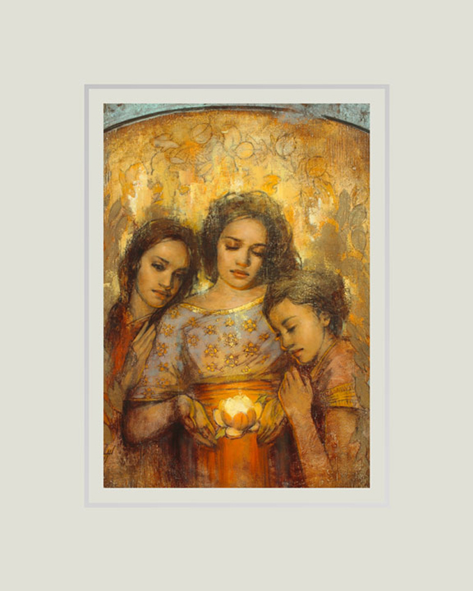 First Blossom 8x10 Matted Print