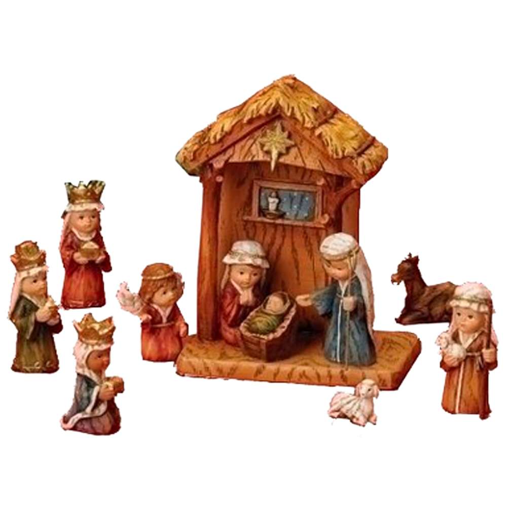 Children's Resin Nativity Set, , large image number 0