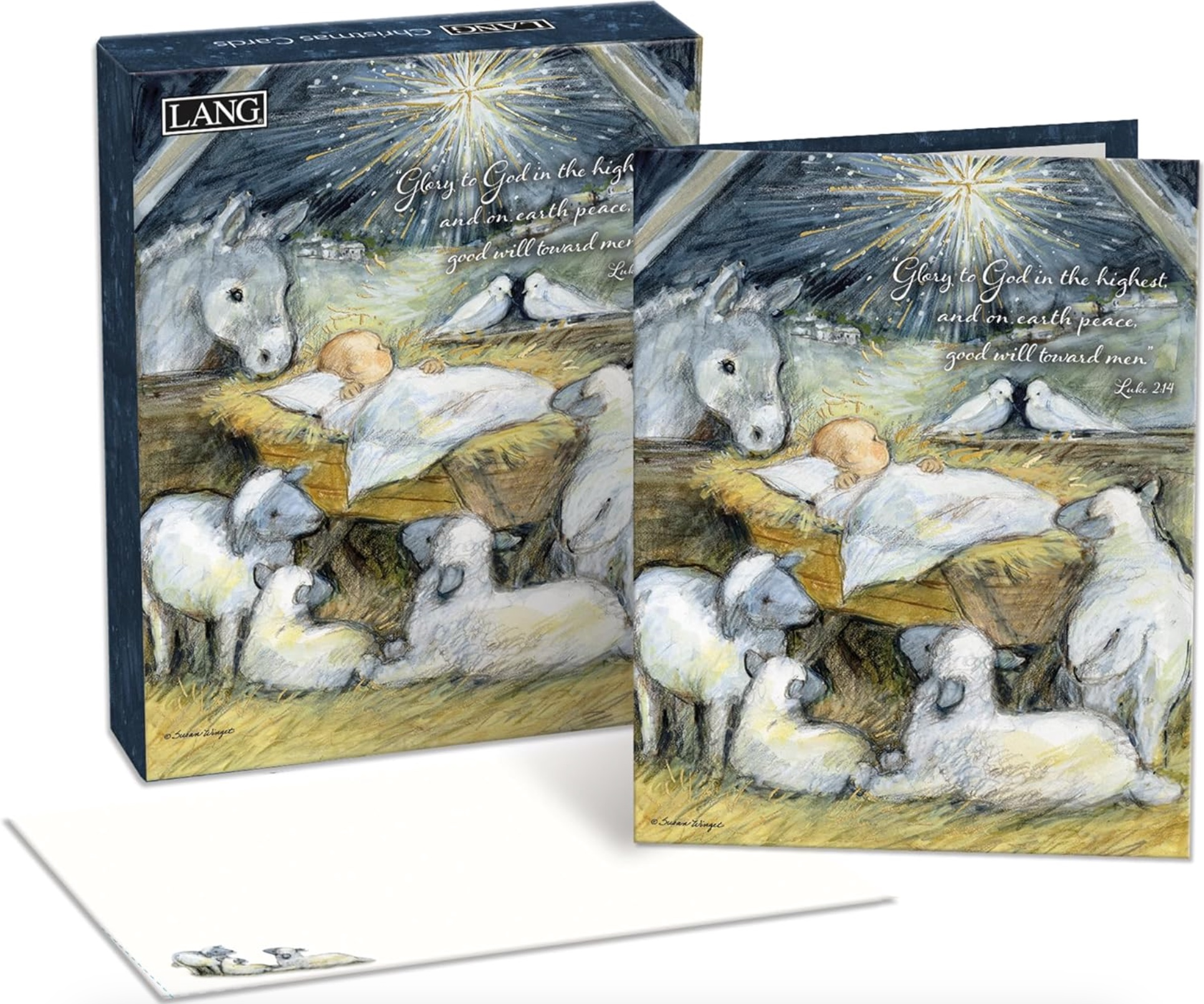 Holy Night Boxed Christmas Cards, , large image number 2