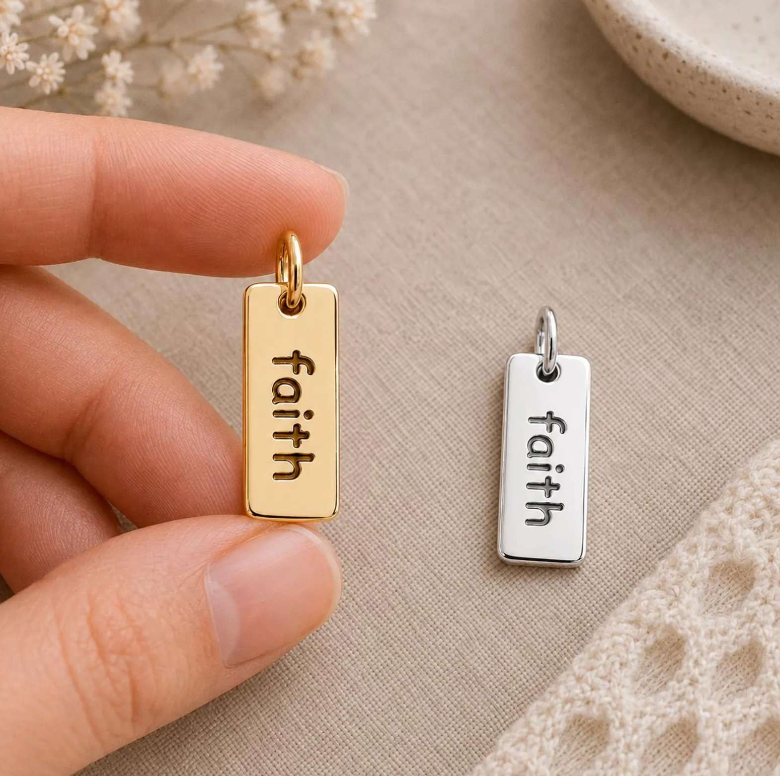 Faith Charm, , large image number 3