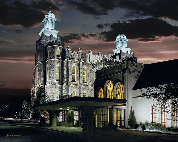 Logan Temple: Welcome - 3x4 Print