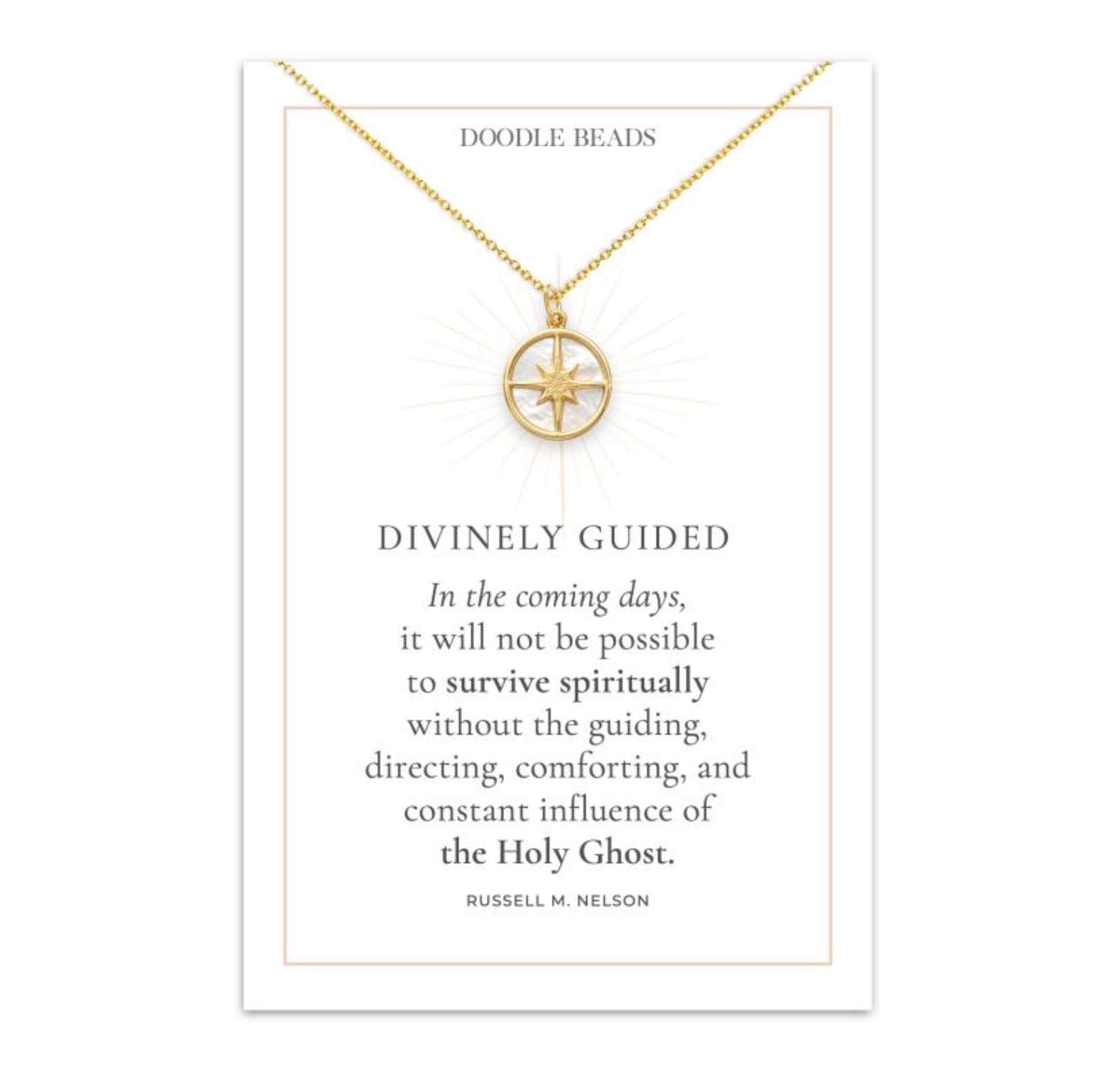 Divinely Guided Compass Necklace