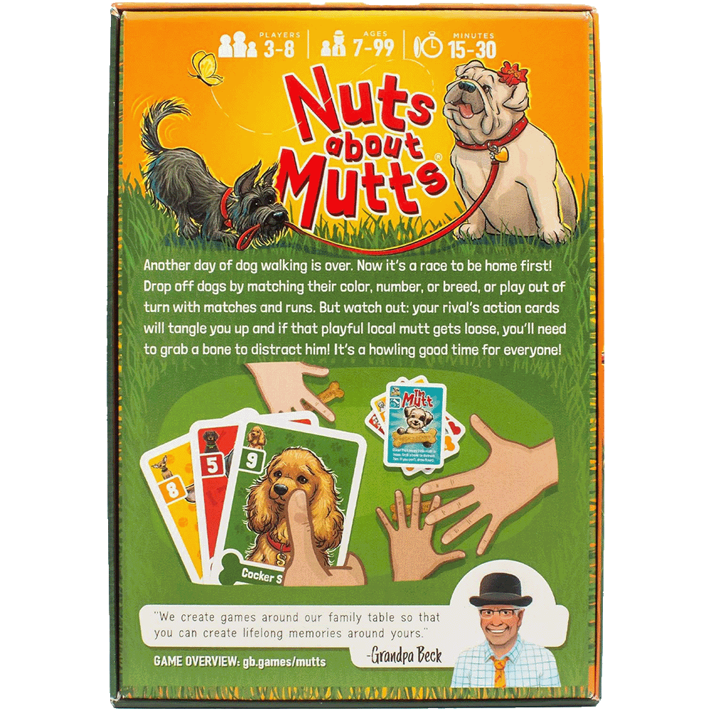 Nuts about Mutts Card Game, , large