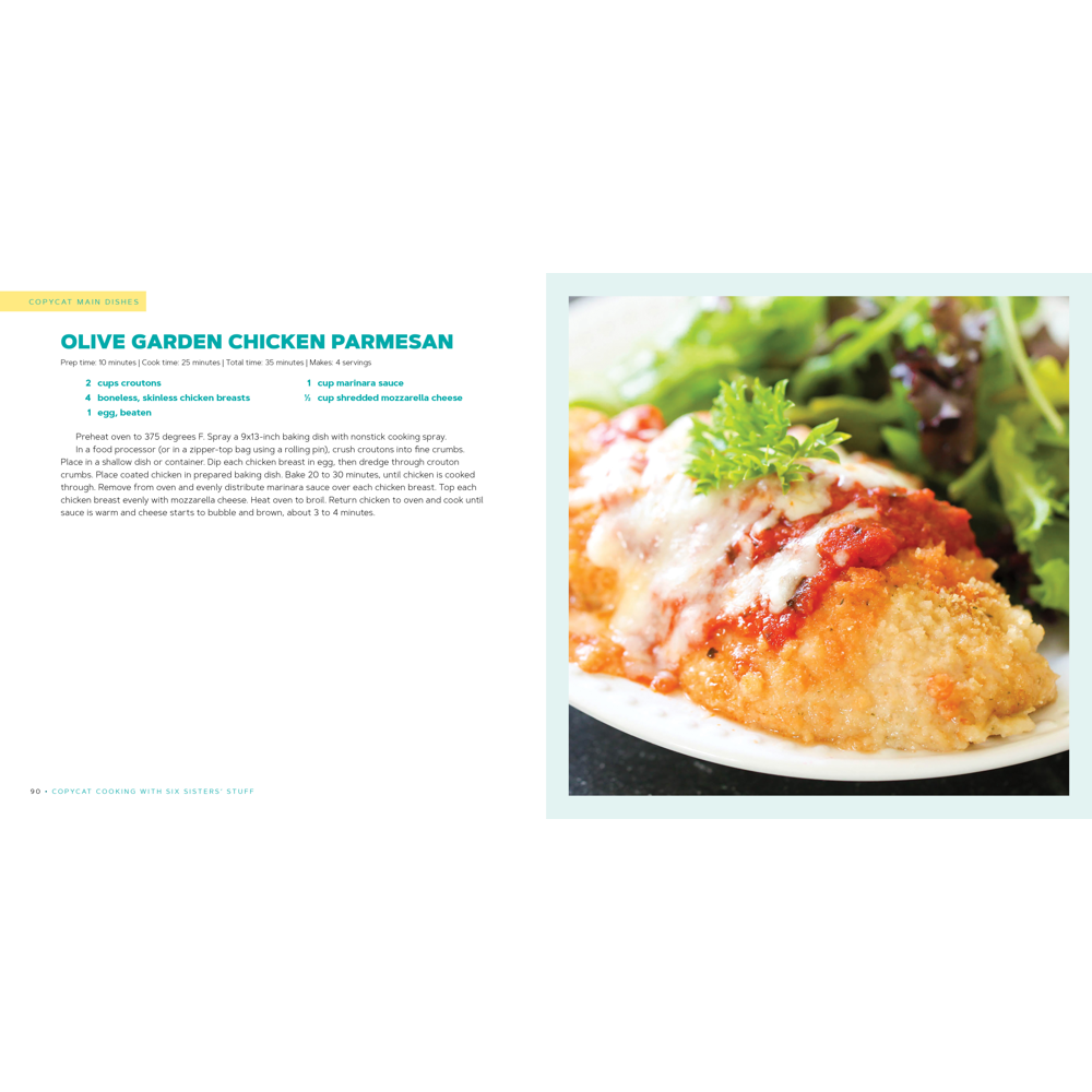Six Sisters' Stuff Copycat Cooking Cookbook, , large image number 1