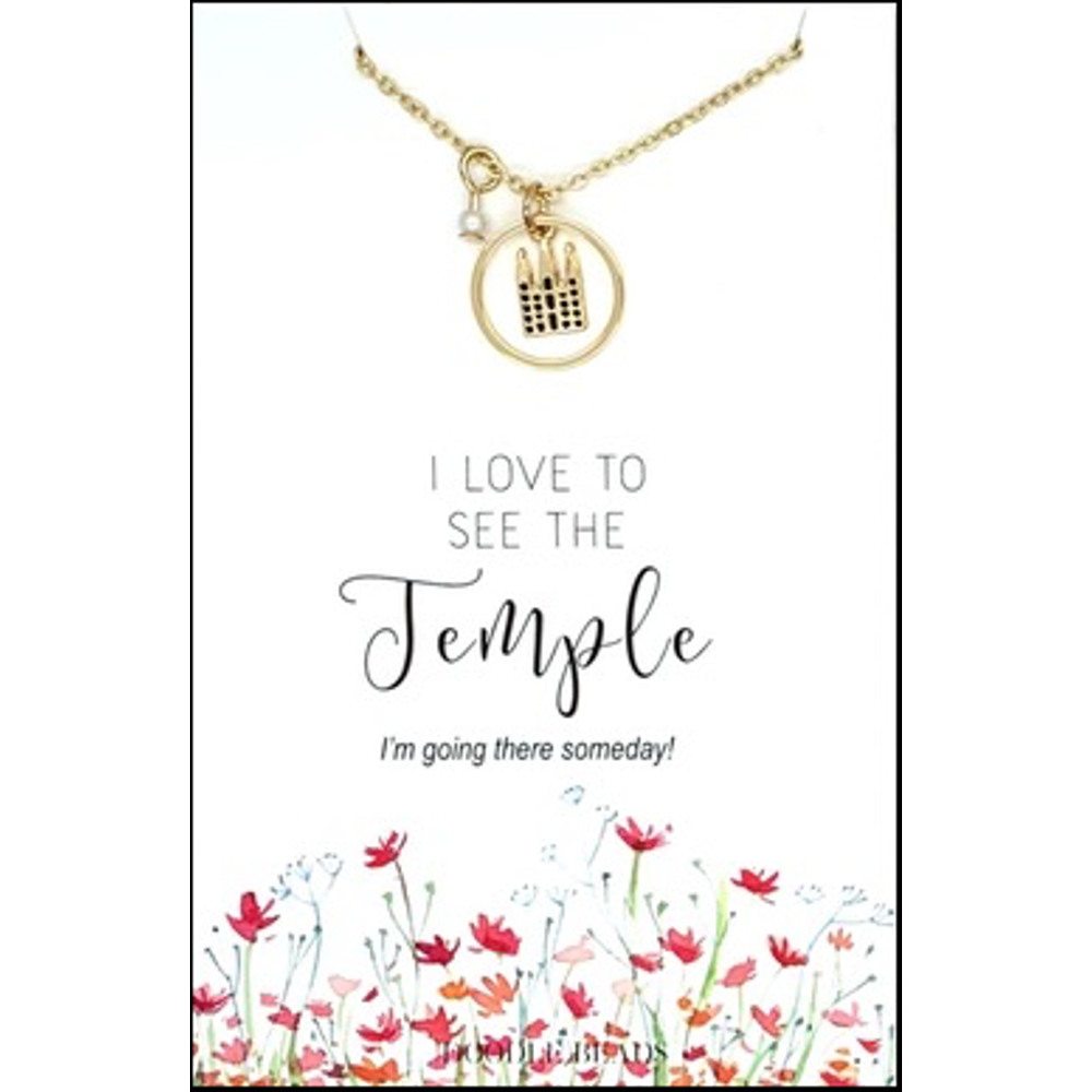 Salt Lake Temple Necklace, , large