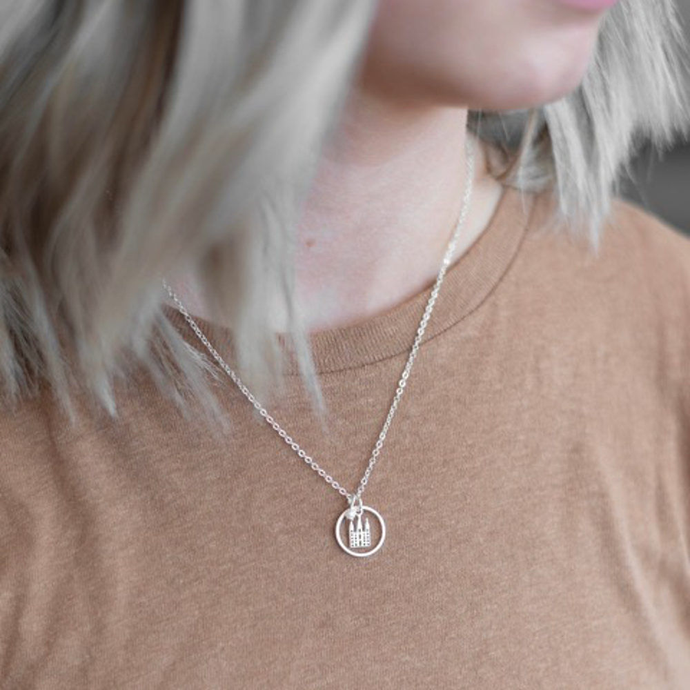 Salt Lake Temple Necklace, , large image number 1