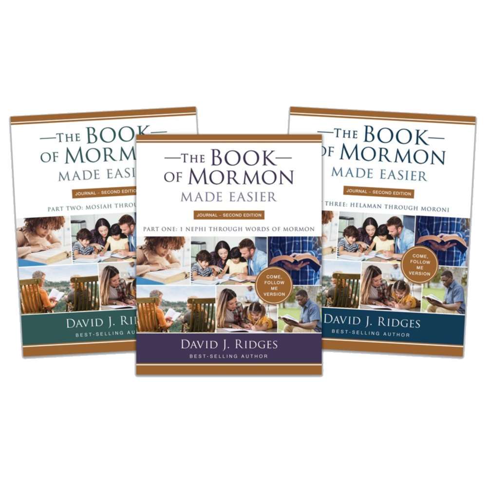 The Book of Mormon Made Easier Journal 2nd Edition, Parts 1, 2, and 3 (Come, Follow Me Version), , large image number 0