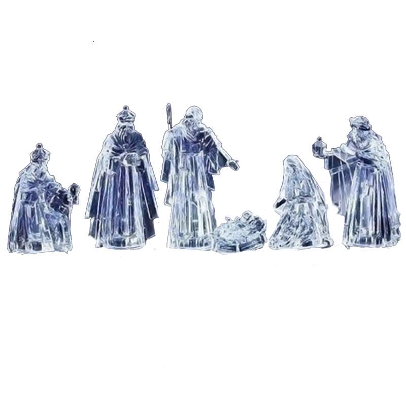 Light-up Acrylic Nativity Scene, , large image number 2