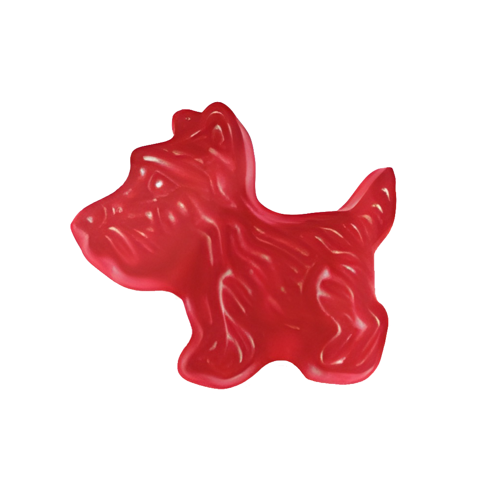 Jelly Belly Bagged Red Licorice Scottie Dogs 2.75 Oz., , large