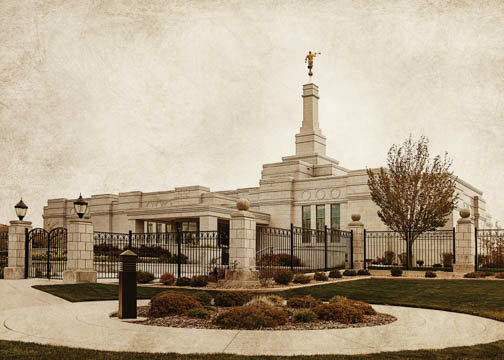Reno Nevada Temple, Timeless Print
