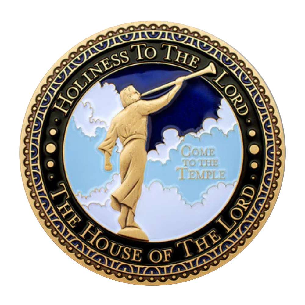 Payson Utah Temple Medallion Coin, , large image number 2