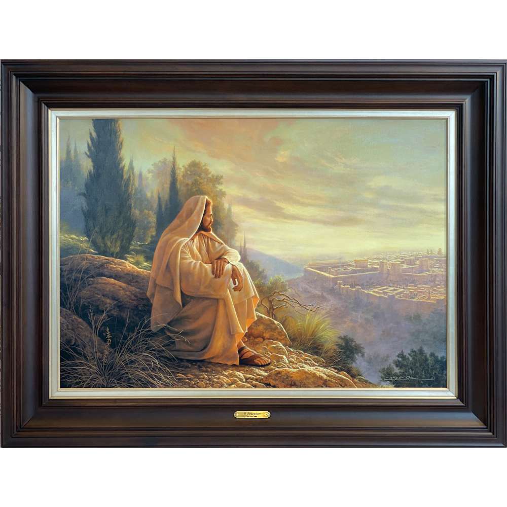 O Jerusalem, 25th Anniversary (48x36 Framed Canvas Giclee)