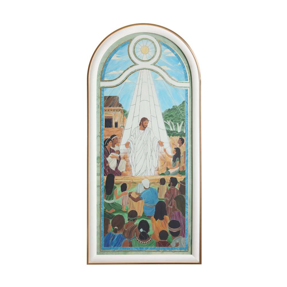 Arise and Come Forth Unto Me (38x18 Framed Canvas Print), , large image number 0