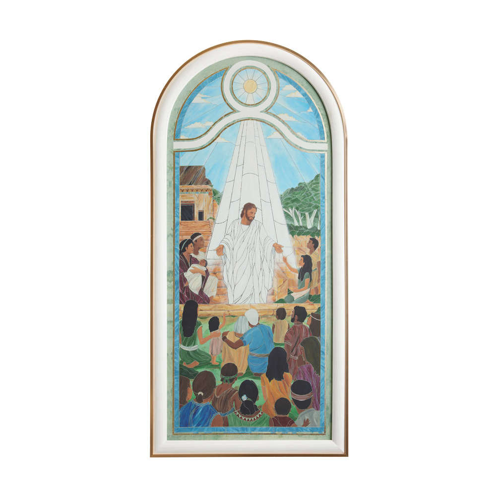 Arise and Come Forth Unto Me (38x18 Framed Canvas Print), , large image number 0