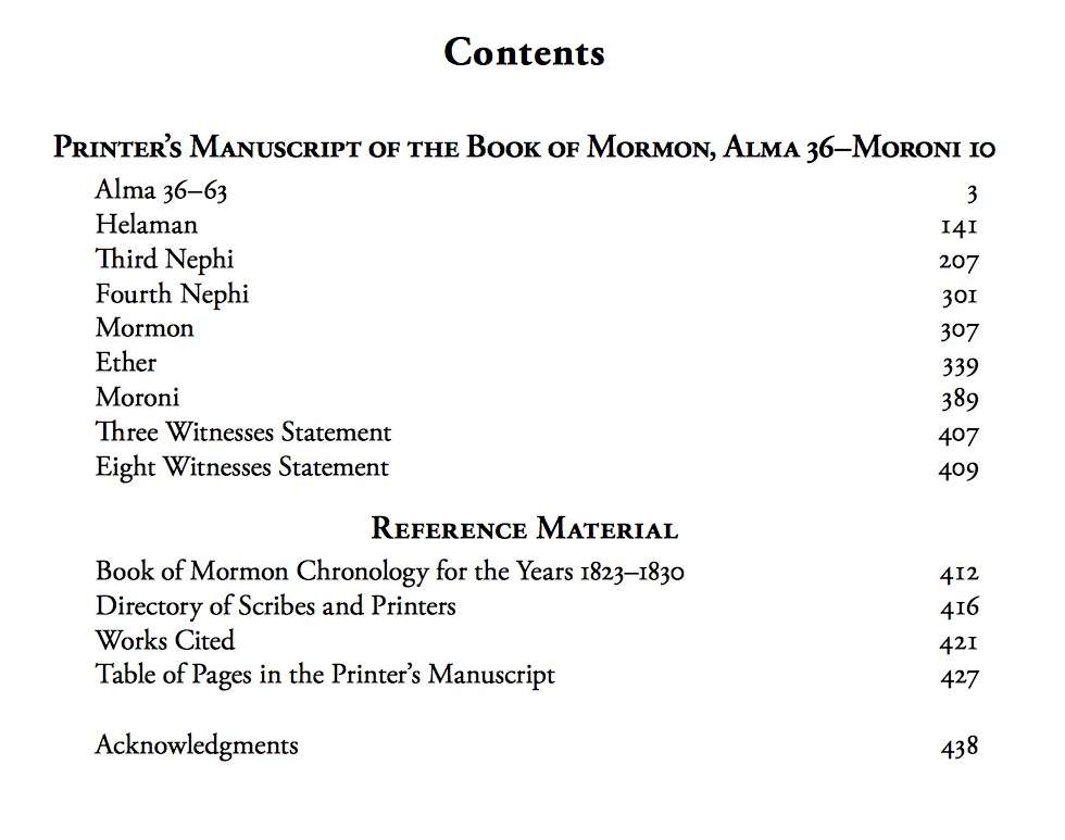 The Joseph Smith Papers, Revelations and Translations, Vol. 3, Part 2: Printer's Manuscript of the Book of Mormon, Alma 36-Moroni 10, , large