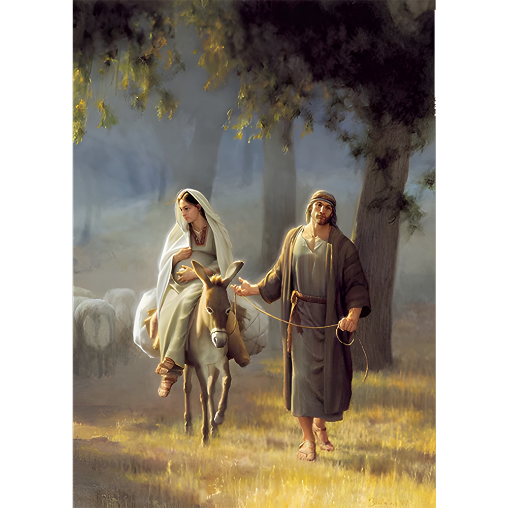 Journey to Bethlehem Detail 5x7 Print