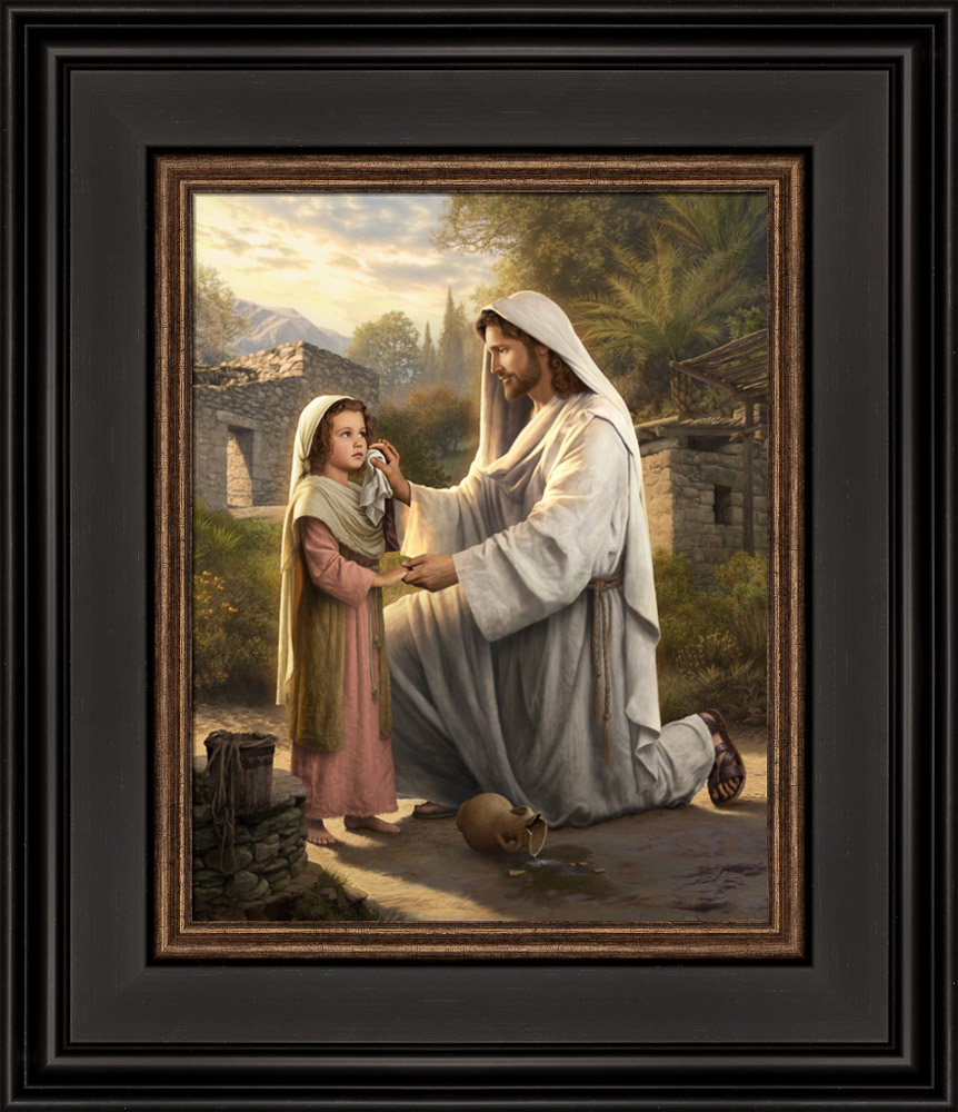 I Will Dry Your Tears (12x14 Framed Size)