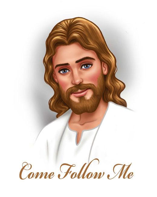 Come Follow Me 3x4 Print