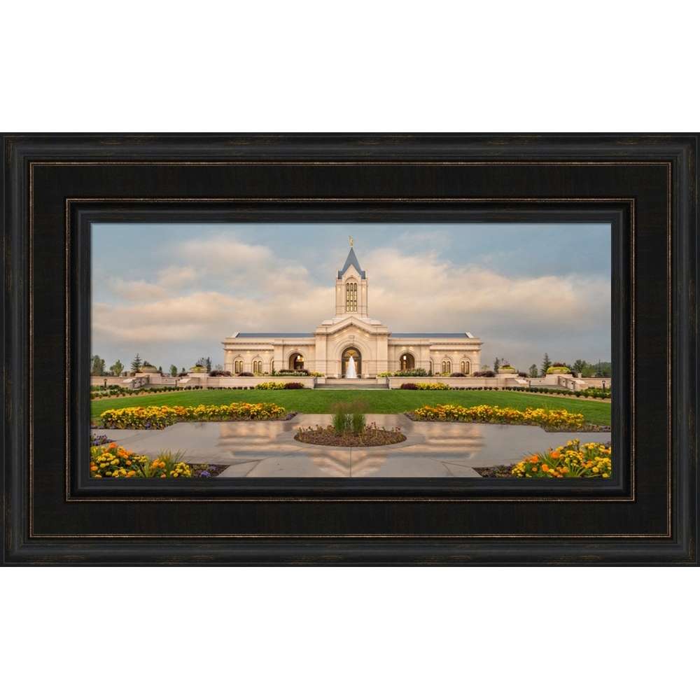 Fort Collins Temple, Covenant Path (17x30 Framed Art), , large image number 0