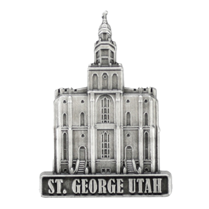 St. George Temple Pin, , large