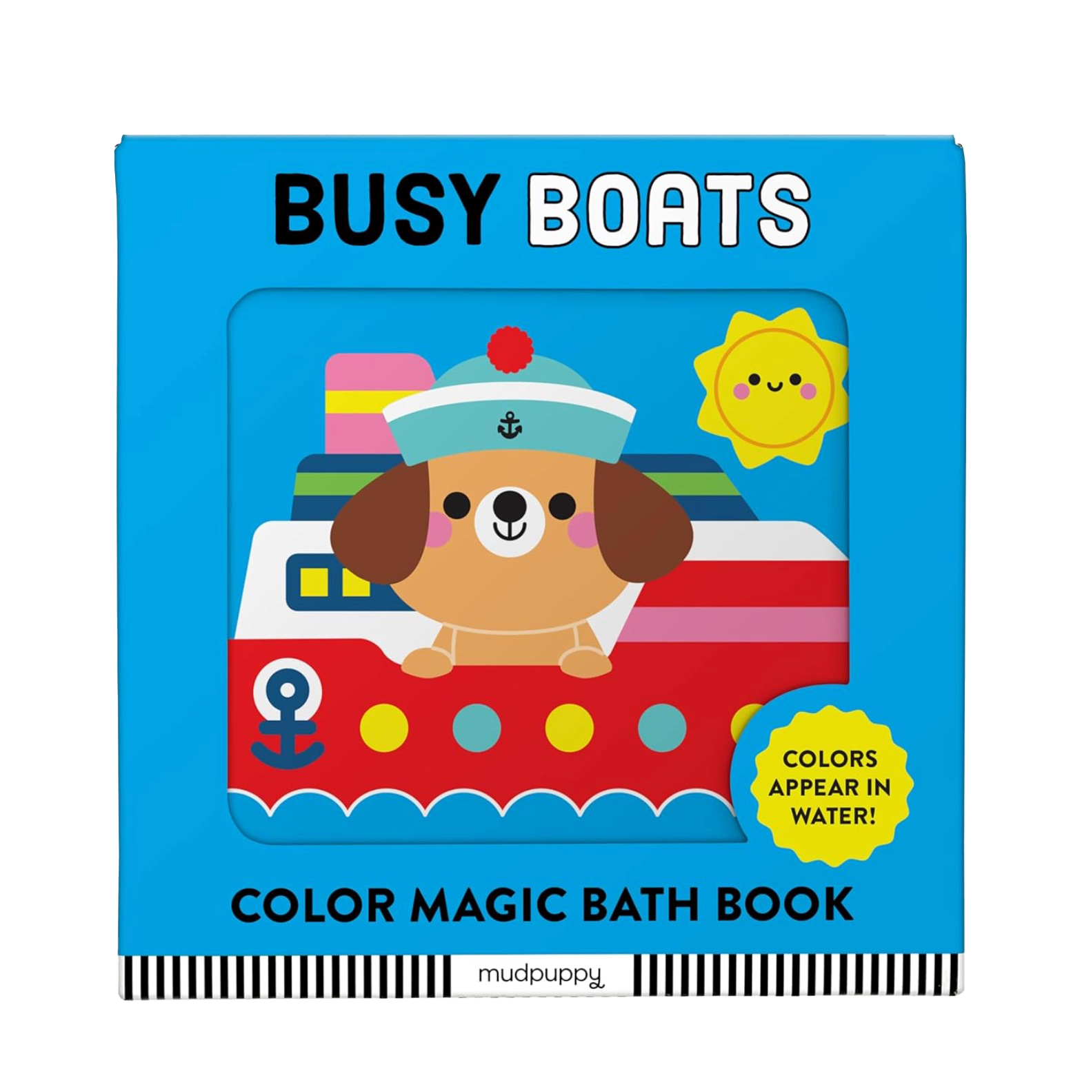 Busy Boats Color Magic Bath Book