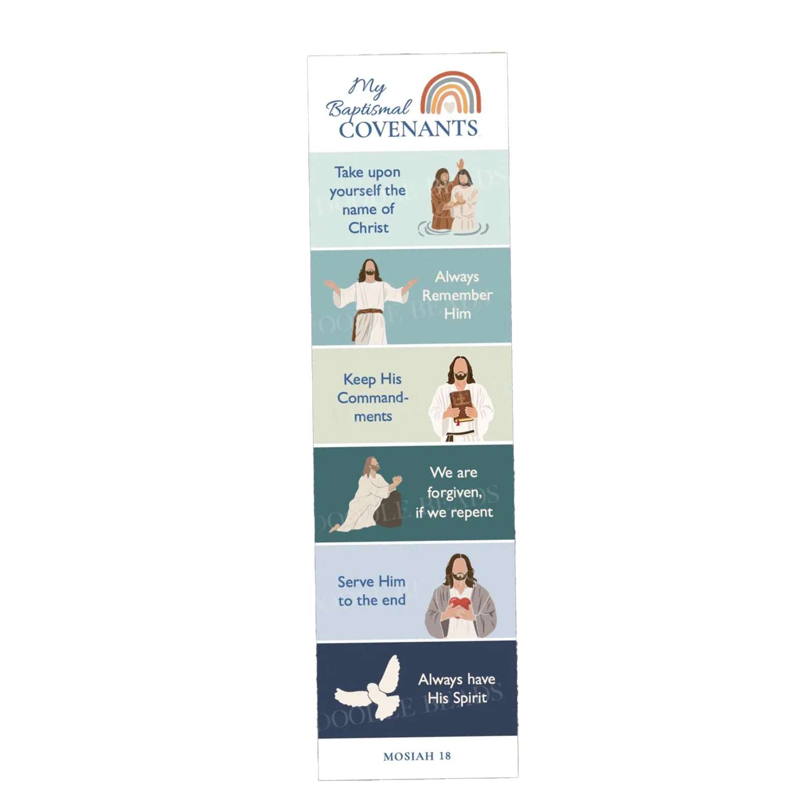My Baptismal Covenants Bookmark, , large image number 0