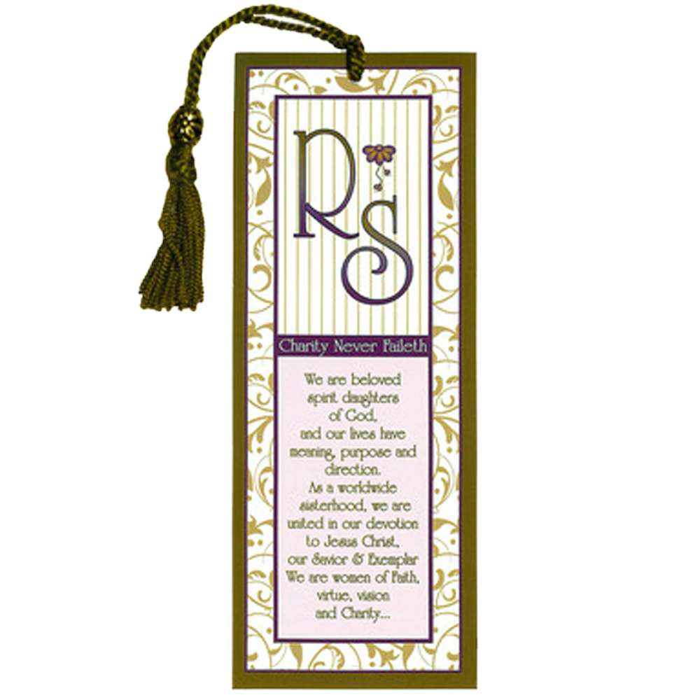 Charity Never Faileth Bookmark