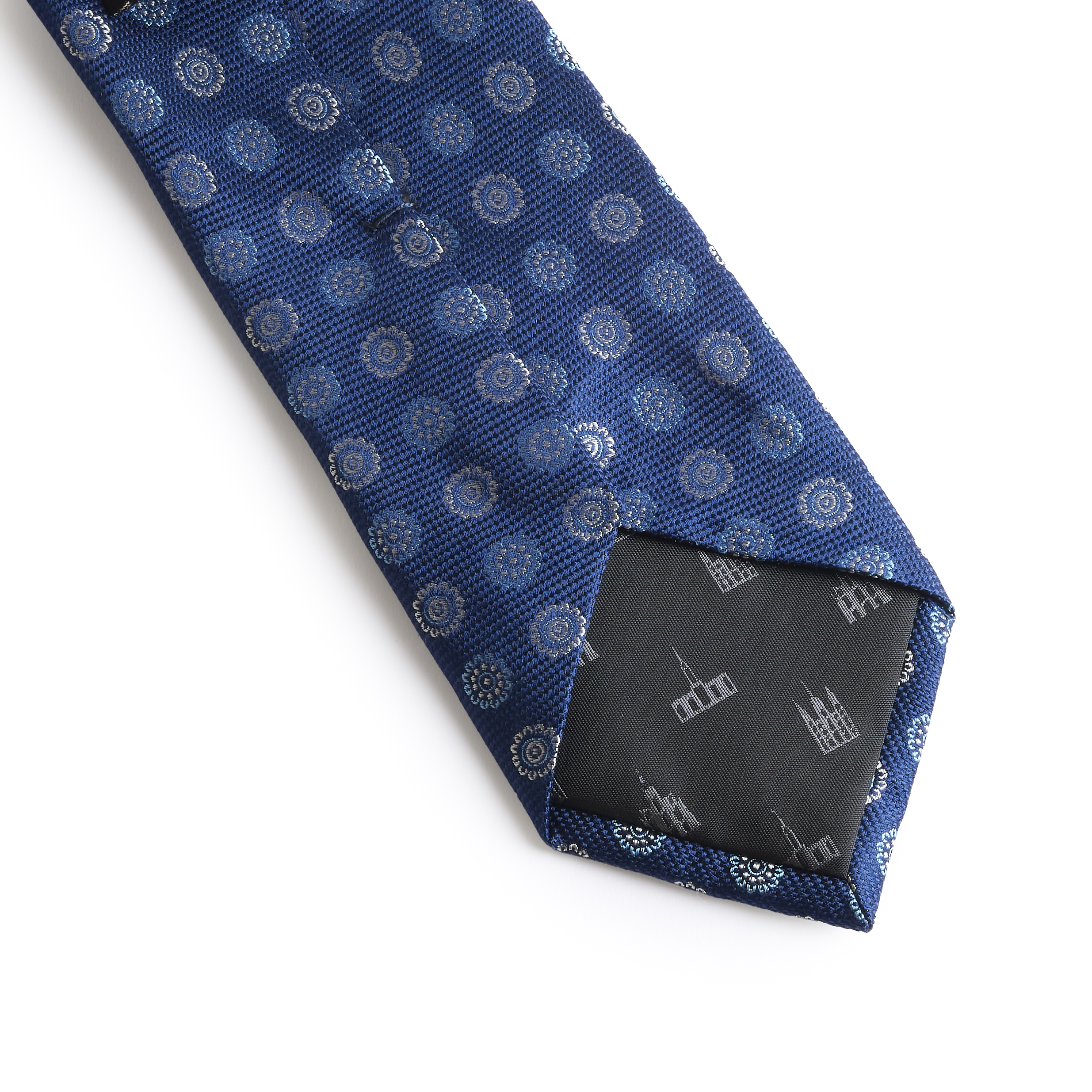 Men's Rome Silk Necktie, , large