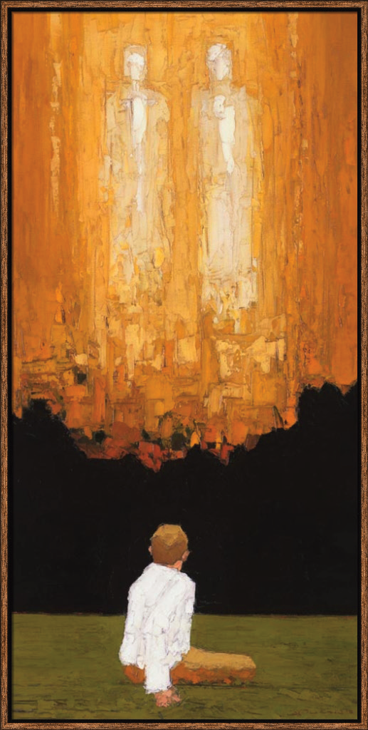 Early Spring 1820 (26x14 Framed Art)