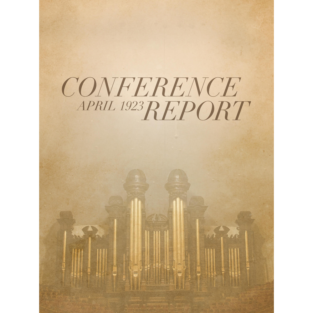 Conference Report, April 1923, , large image number 0