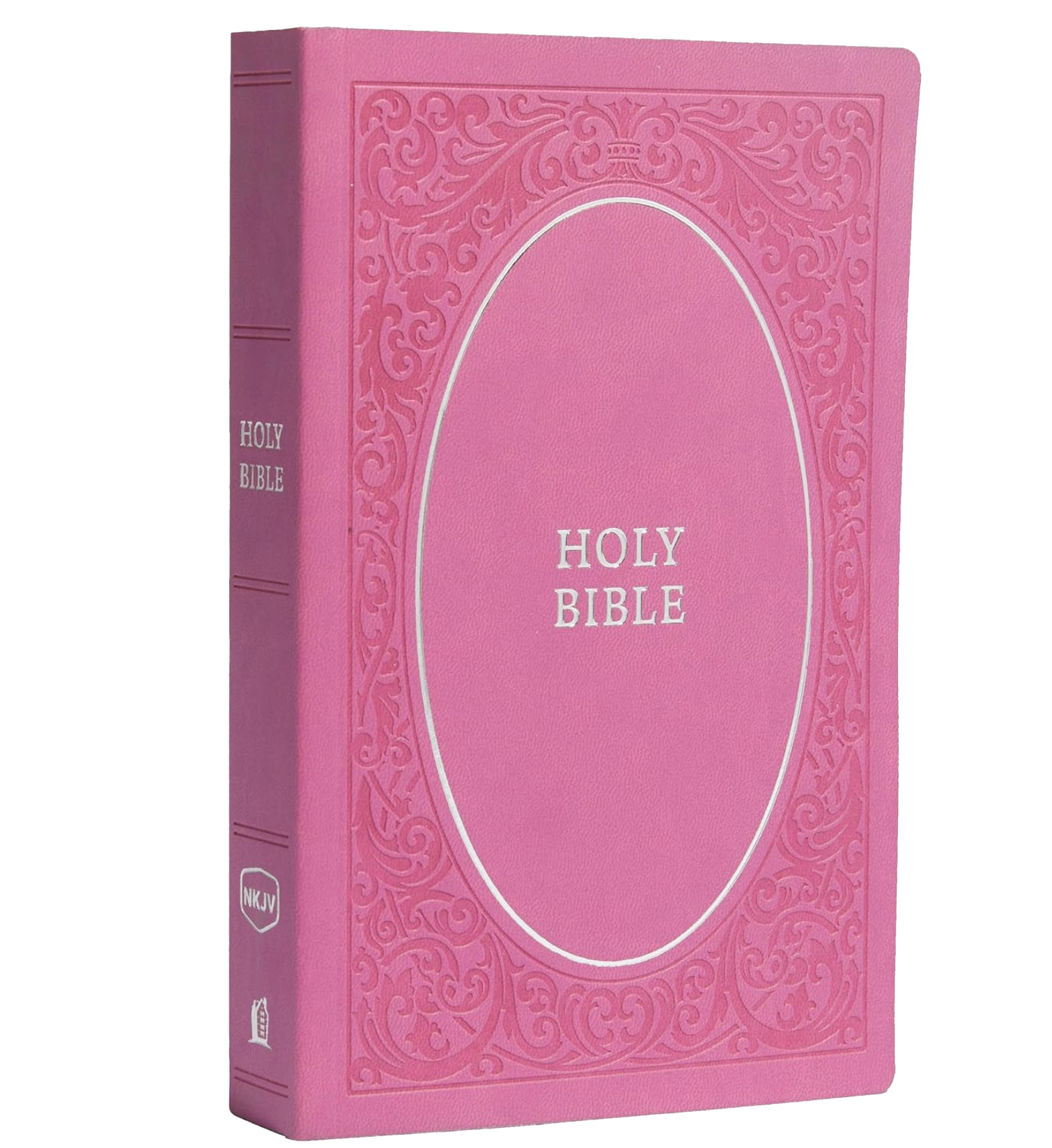 NKJV, Holy Bible, Soft Touch Edition, Faux Leather, Pink - Thomas