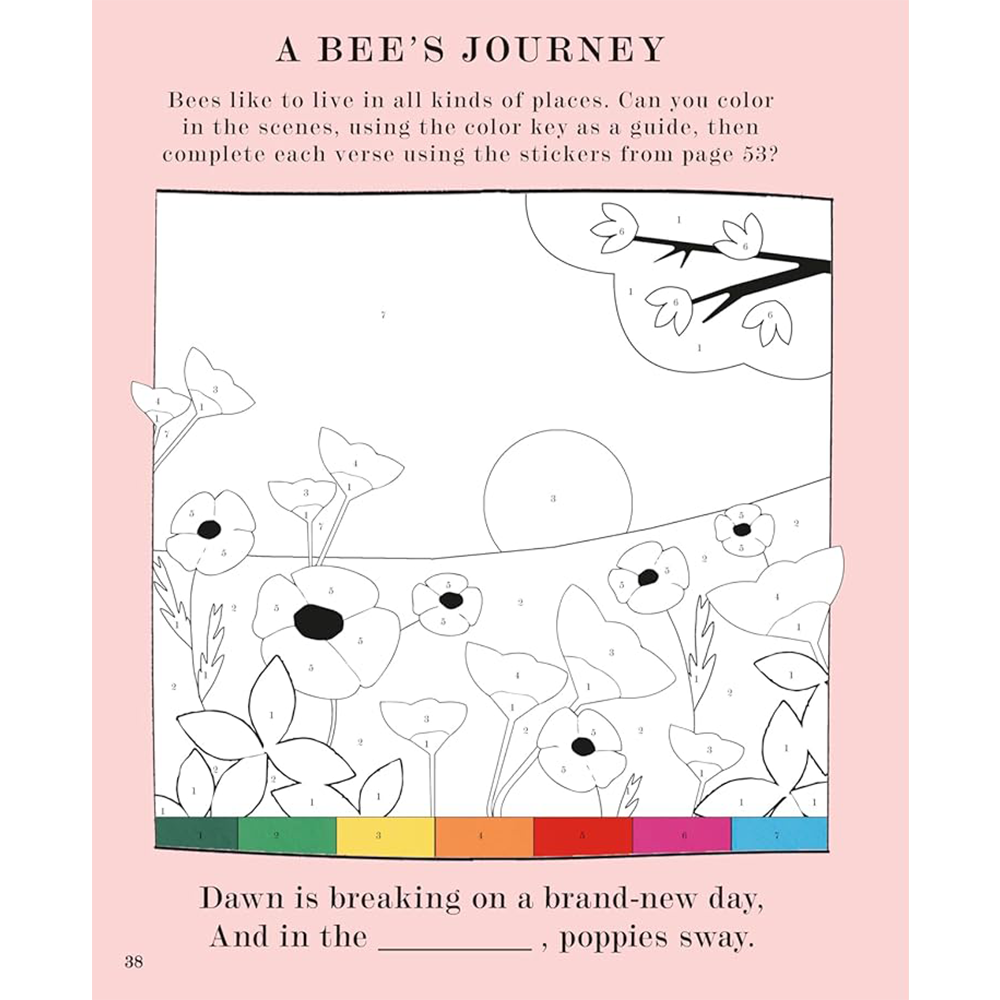 Bee: A Peek-Through Activity Book, , large