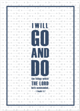 Go and Do 2020 Youth Theme - 5x7 Print, , large image number 0