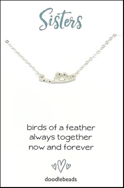 Sisters: Birds of a Feather Necklace