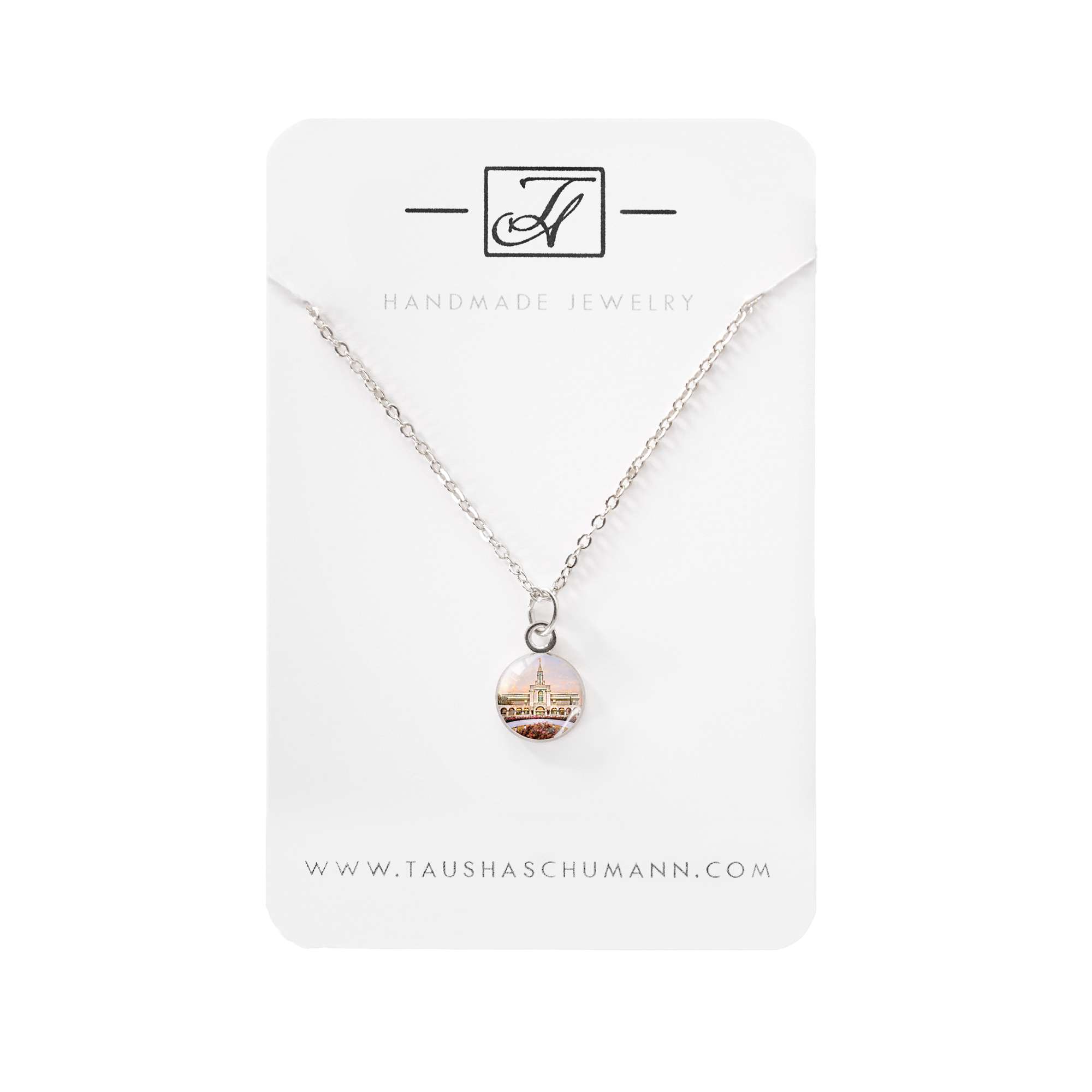 Bountiful Utah Temple Necklace