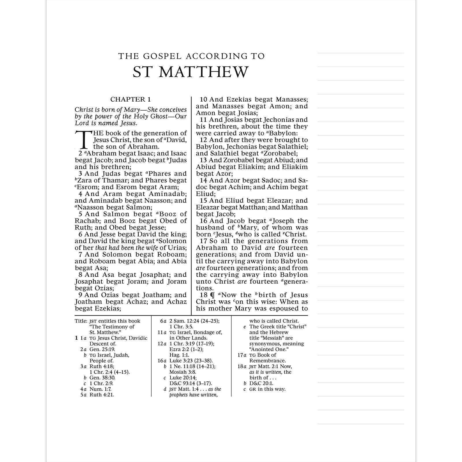 The New Testament, Journal Edition, Large Print Blue (Lined), , large image number 2