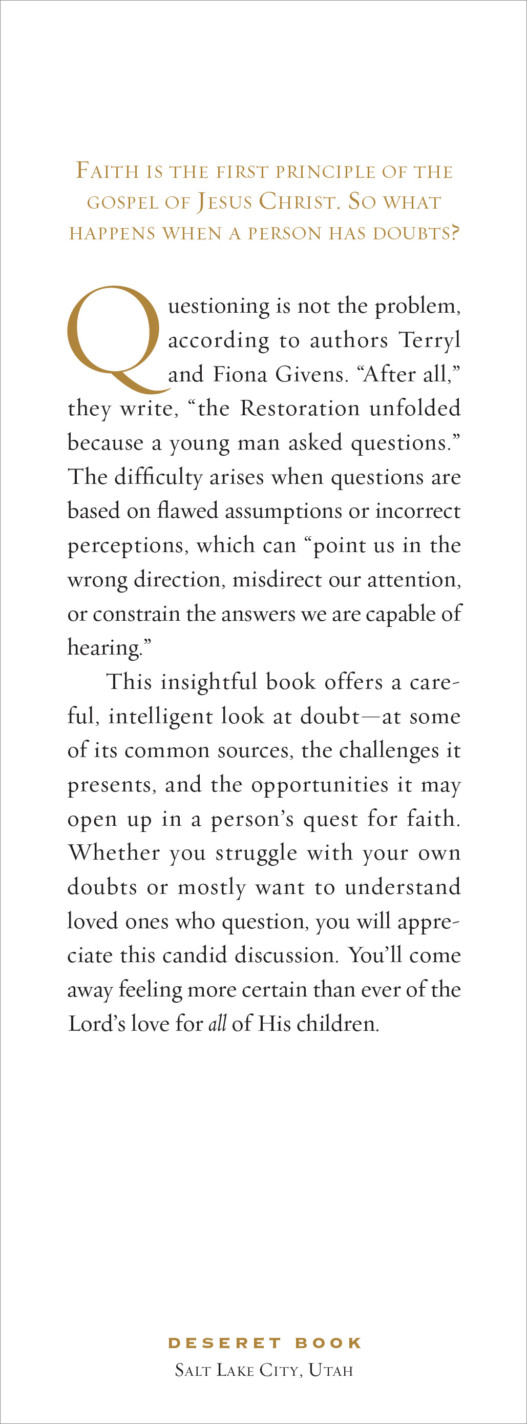 The Crucible of Doubt, , large