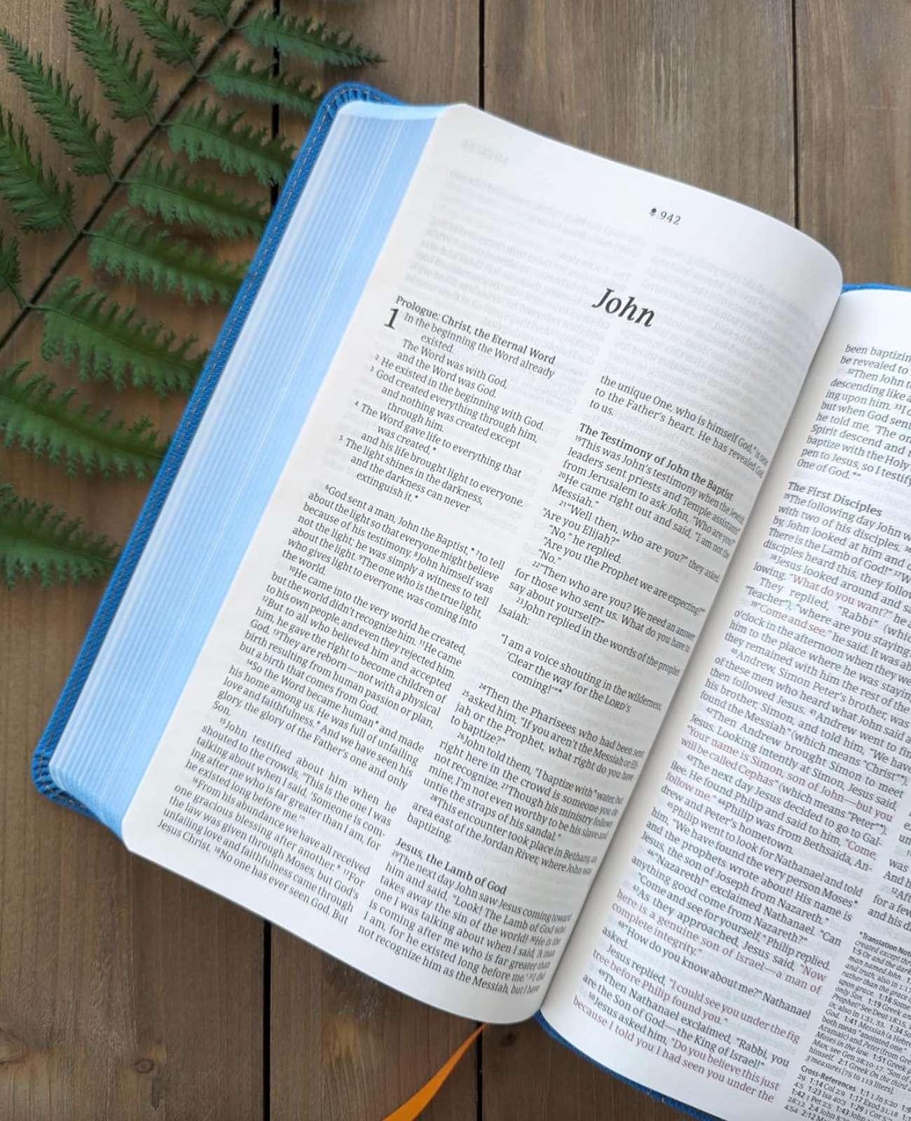 NLT Kids Bible, Thinline Reference Edition, Faux Leather, Camo Blue, , large image number 4