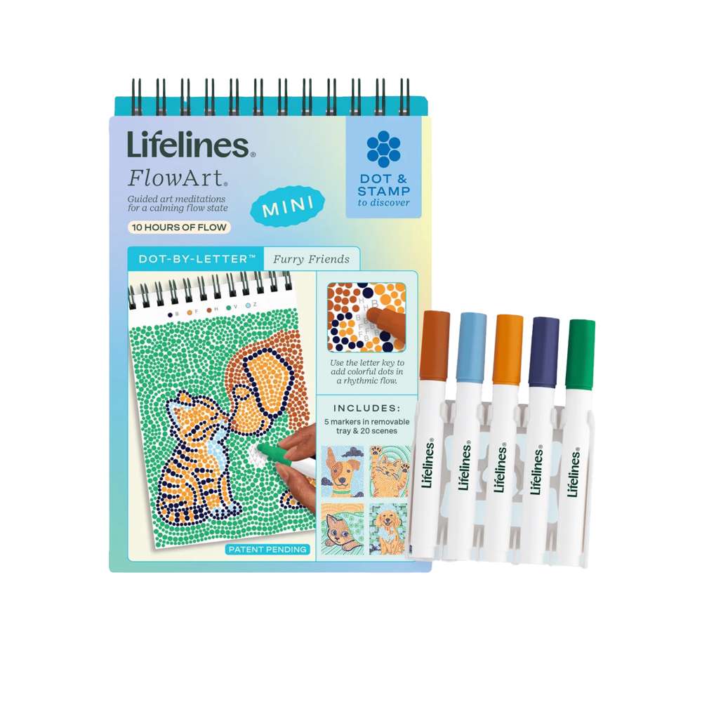 FlowArt Mini Dot-by-Letter Furry Friends - Lifelines 1