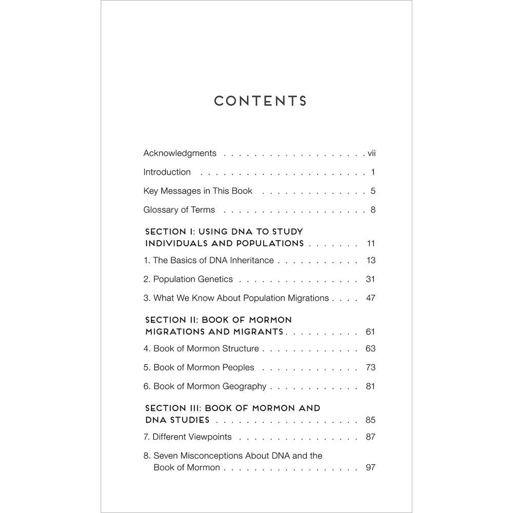 Let's Talk About Misconceptions with DNA and the Book of Mormon - BUTLER, JOHN M.; PEREGO, UGO A. 5