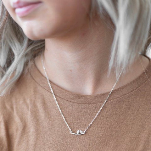 Sisters: Birds of a Feather Necklace, , large