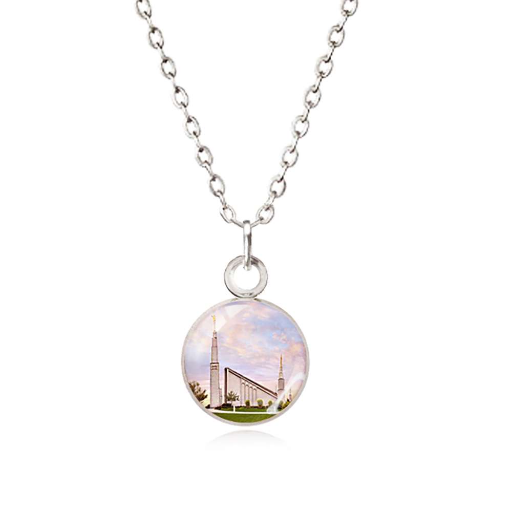 Boise Idaho Temple Necklace, , large