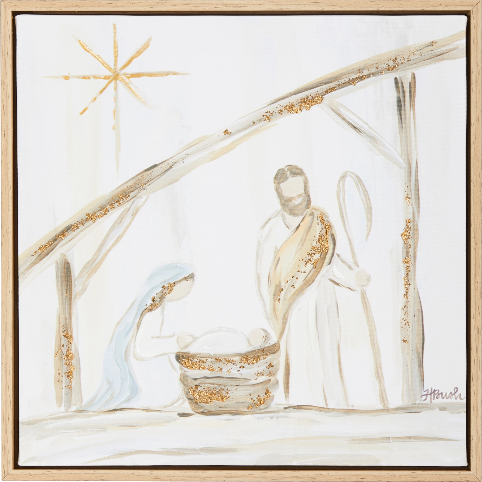 Holy Family (13.5X13.5 Framed Art)