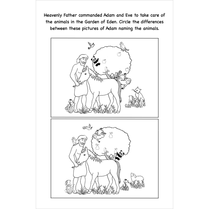 The Creations of Heavenly Father Activity Book, , large image number 1