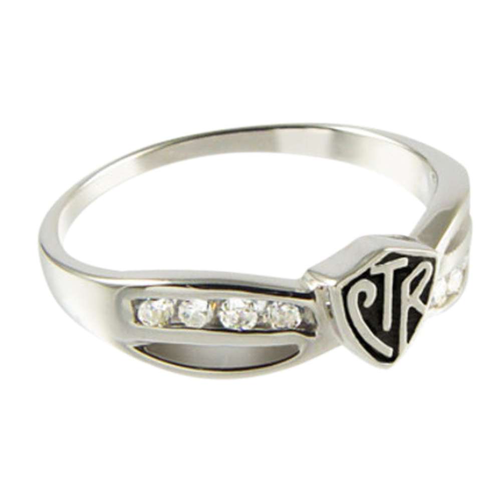 Antiqued Bow CTR Ring, , large image number 0