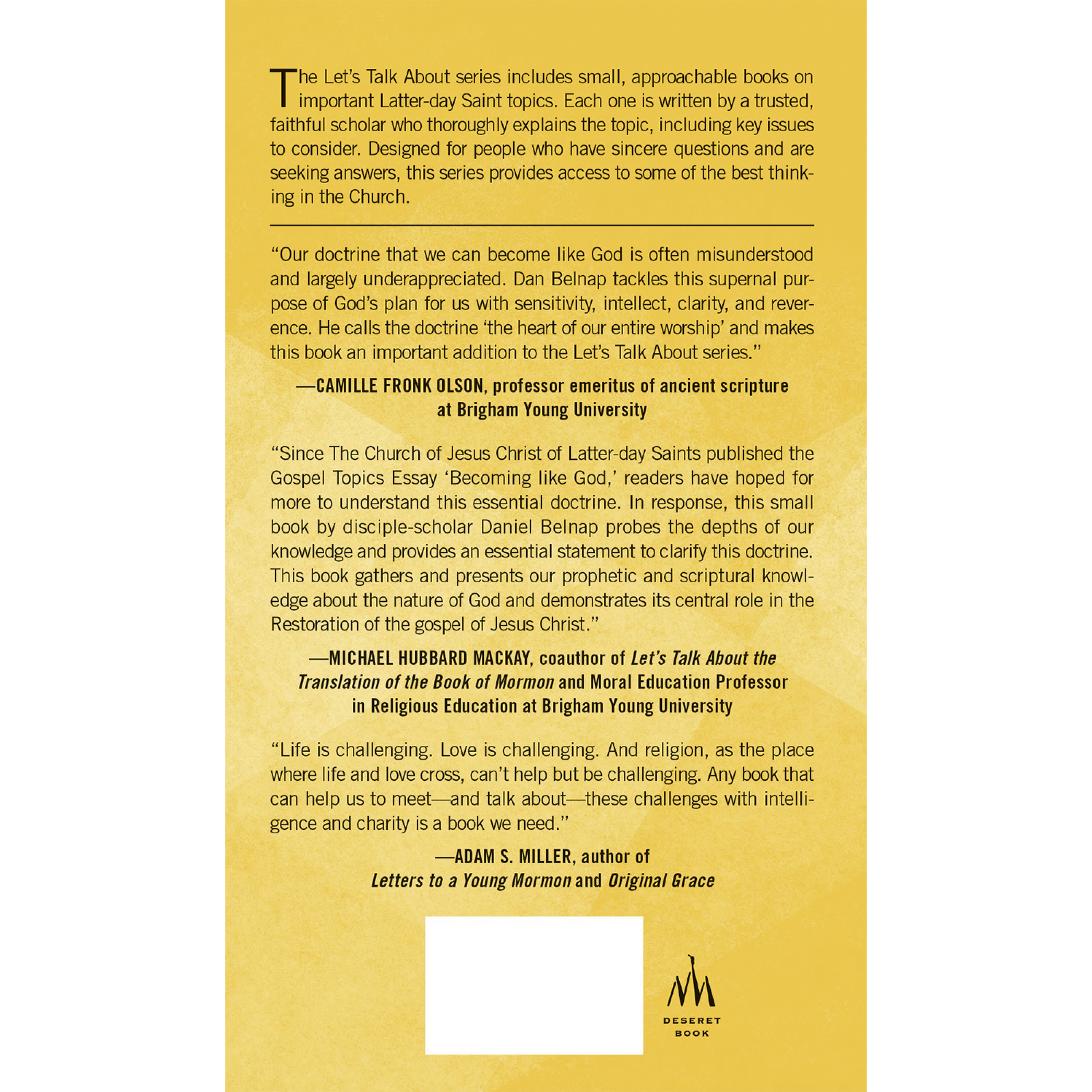 Let's Talk about Becoming Like God, , large image number 7